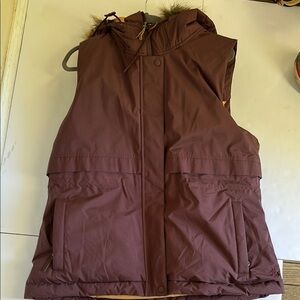 Prana Brown Vest Classic Design
